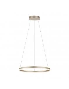 EGLO 39313 - TONARELLA LED pendant lamp in Champagne Steel and Acrylic
