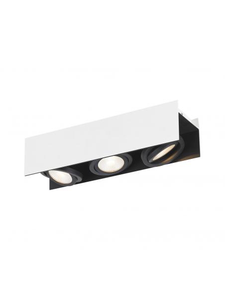 EGLO 39317 - VIDAGO LED Ceiling Light in Aluminum, white steel, black