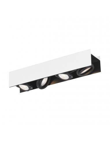 EGLO 39318 - VIDAGO LED Ceiling Light in Aluminum, white steel, black