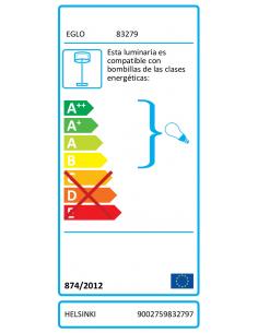 EGLO 83279 - HELSINKI Beacon in stainless steel and Acrylic 2