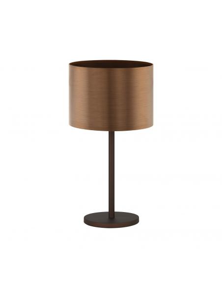EGLO 39394 - SAGANTO 1 Living Room Lamp in Brown Steel and Acrylic
