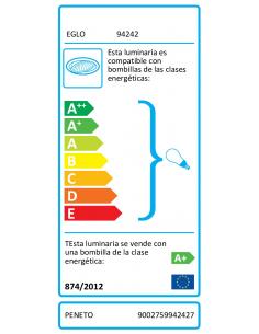 EGLO 94242 - PENETO Lámpara Empotrable LED en Acero níquel-mate 2