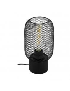 EGLO 43096 - WRINGTON Lámpara de Salón en Acero negro