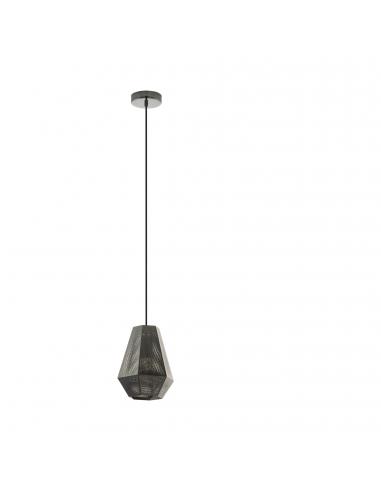 EGLO 43222 - CHIAVICA Living Room Lamp in nickel-black steel