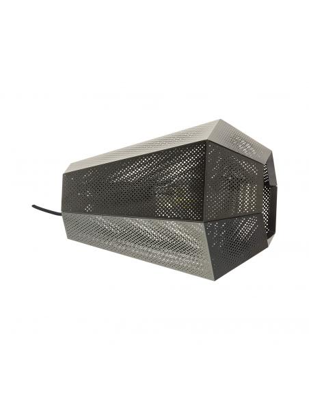 EGLO 43225 - CHIAVICA Lámpara de Salón en Acero nickel-negro