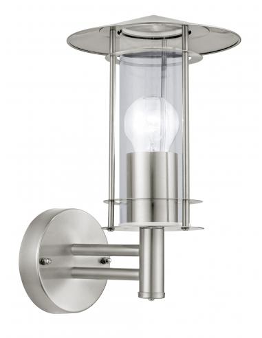 EGLO 30184 - LISIO Wall lamp in Stainless Steel and Glass