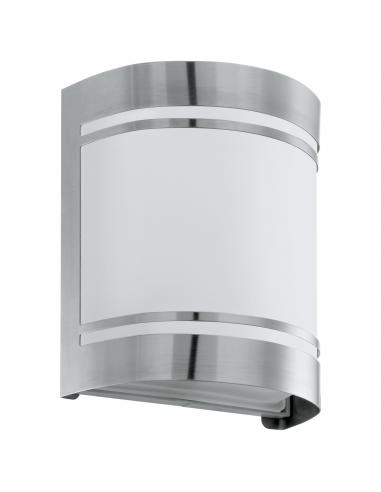 EGLO 30191 - CERNO Wall lamp in Stainless steel and satin glass
