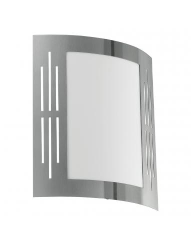 EGLO 82309 - CITY Wall lamp in Stainless Steel and Acrylic