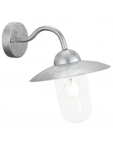 EGLO 88489 - MILTON Wall Lamp in Steel and Glass