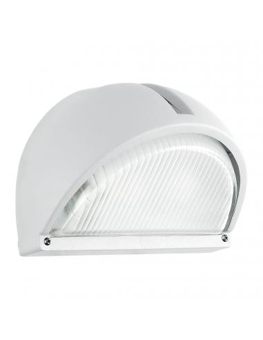 EGLO 89768 - ONJA Wall lamp in cast aluminum and ribbed glass