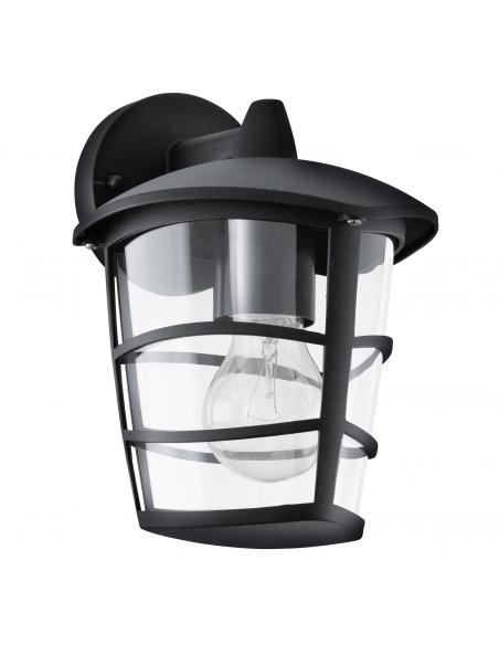 EGLO 93098 - ALORIA Wall lamp in Cast Aluminum and Acrylic