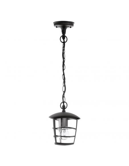 EGLO 93406 - ALORIA Hanging lamp in Cast Aluminum and Acrylic