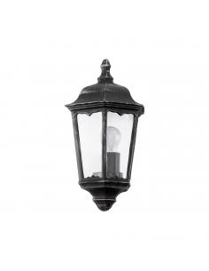 EGLO 93459 - NAVEDO Wall lamp in Cast Aluminum and Glass