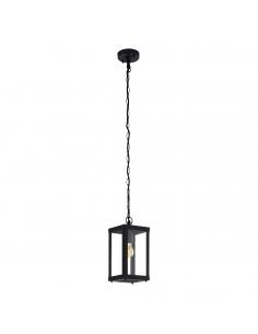 EGLO 94788 - ALAMONTE 1 Hanging lamp in Galvanized Steel and Glass