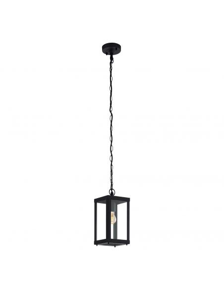 EGLO 94788 - ALAMONTE 1 Hanging lamp in Galvanized Steel and Glass