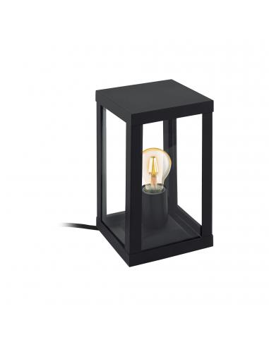 EGLO 94789 - ALAMONTE 1 Table lamp in galvanized steel and glass