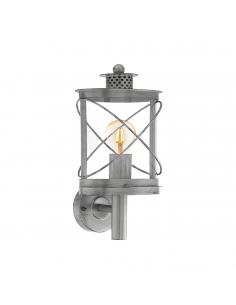 EGLO 94865 - HILBURN 1 Wall lamp in galvanized steel and acrylic