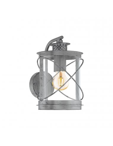 EGLO 94866 - HILBURN 1 Wall lamp in Galvanized Steel and Acrylic