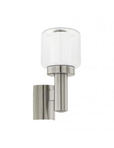 EGLO 95016 - POLIENTO Wall lamp in Stainless steel and Acrylic, glass