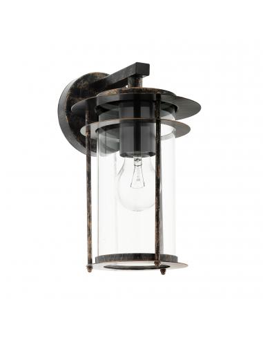 EGLO 96241 - VALDEO Wall lamp in galvanized steel and glass