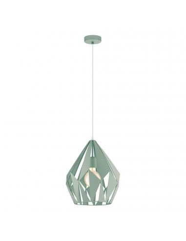 EGLO 49026 - CARLTON-P Living Room Lamp in Light Green Pastel Steel