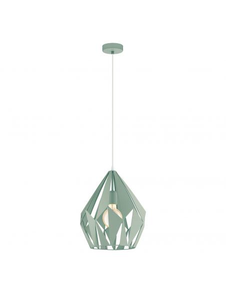 EGLO 49026 - CARLTON-P Living Room Lamp in Light Green Pastel Steel