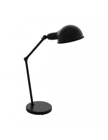 EGLO 49041 - EXMOOR Living Room Lamp in Black Steel