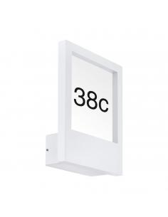 EGLO 98143 - MONTEROS Wall lamp in Aluminum and Glass, acrylic