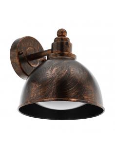 EGLO 33144 - AIROLA Wall lamp in galvanized steel and acrylic