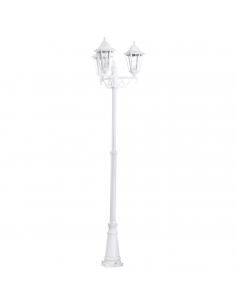 EGLO 93454 - NAVEDO Floor lamp in Cast Aluminum and Glass