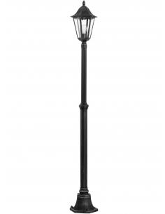 EGLO 93464 - NAVEDO Floor lamp in Cast Aluminum and Glass