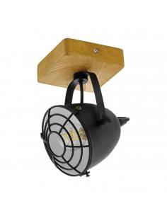 EGLO 44091 - GATEBECK LED Spotlight in Wood, Nature and Steel