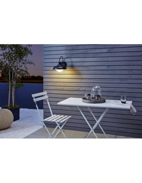 EGLO 97246 - SOSPIRO Wall lamp in galvanized steel and matte opal glass