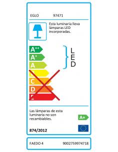 EGLO 97471 - FAEDO 4 Stake lamp in Aluminum and Glass 2