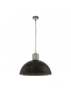 EGLO 49107 - COLDRIDGE Living Room Lamp in Aluminum, pearl gray steel, dark ochre