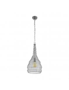 EGLO 49128 - COLTEN Living Room Lamp in Silver Steel