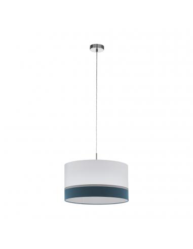 EGLO 39554 - SPALTINI Pendant Lamp in Steel and Textile