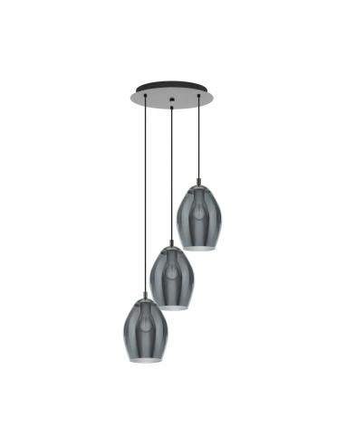 EGLO 39565 - ESTANYS Steel Pendant Lamp