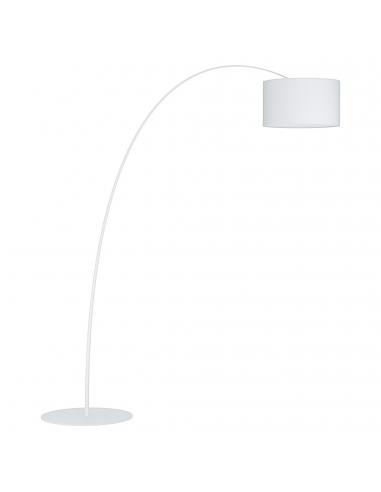 EGLO 39638 - LESQUERDE Floor Lamp in Steel and Textile