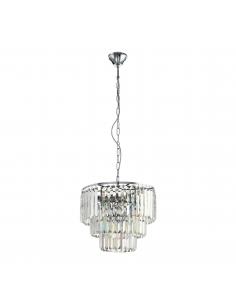 EGLO 39483 - AGRIGENTO Pendant lamp in Steel and Glass
