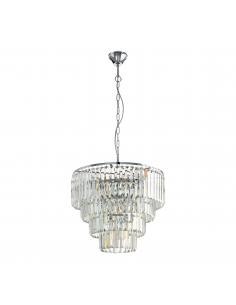 EGLO 39514 - AGRIGENTO Pendant lamp in Steel and Glass