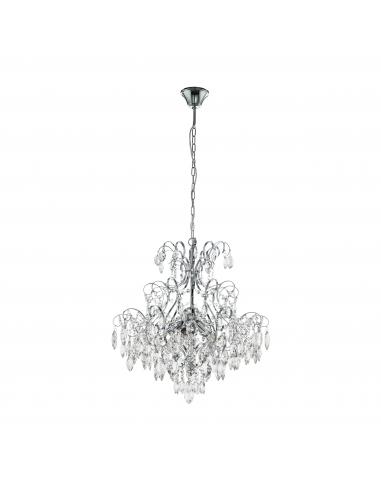 EGLO 39523 - FENOULLET Pendant lamp in Steel and Glass