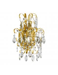 EGLO 39604 - FENOULLET 1 Wall Lamp in Steel and Glass