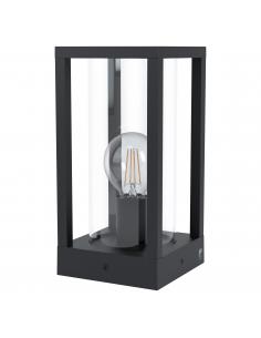 EGLO 98714 - CASCINETTA Cast Aluminium and Glass Skirting Lamp