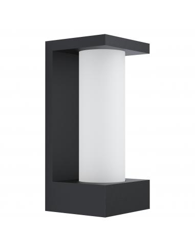 EGLO 98744 - CIVIDINO Wall lamp in cast aluminum and satin glass