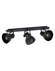 EGLO 43433 - BARNSTAPLE 1 Spotlight on Wood, Steel and Steel