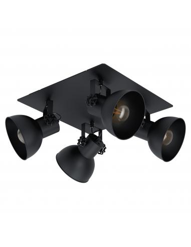 EGLO 43434 - BARNSTAPLE 1 Spotlight on Wood, steel and Steel