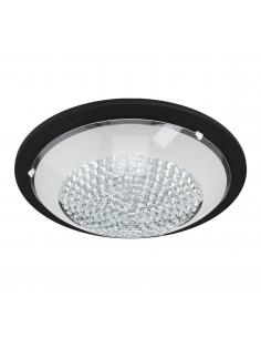 EGLO 99357 - POT 1 Wall / ceiling lamp in Steel and Glass with crystals