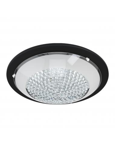 EGLO 99357 - POT 1 Wall / ceiling lamp in Steel and Glass with crystals