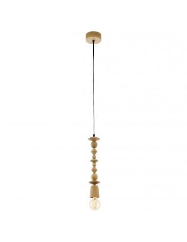 EGLO 49369 - AVOLTRI Hanging Lamp in Wood
